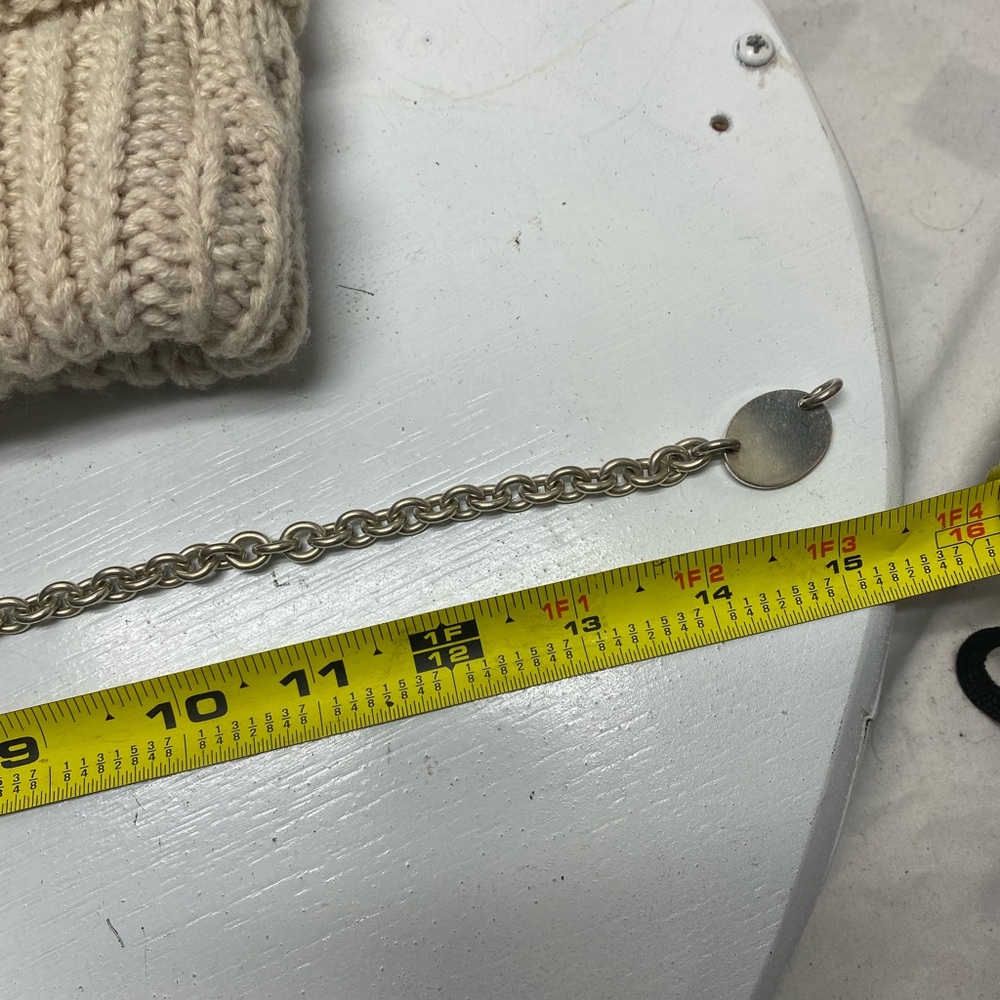 Tiffany & Co. Return to Tiffany Choker Necklace with Pendant 925 Sterling Silver - Picture 6 of 6